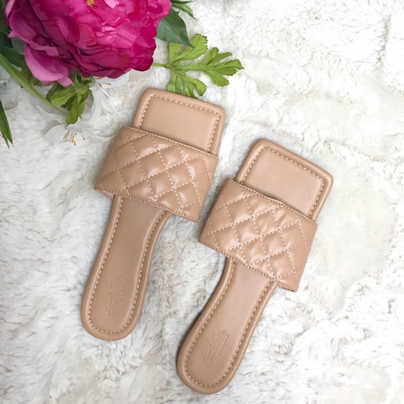 Square Toe Flat Sandals 🌷 - Picture 2 of 4